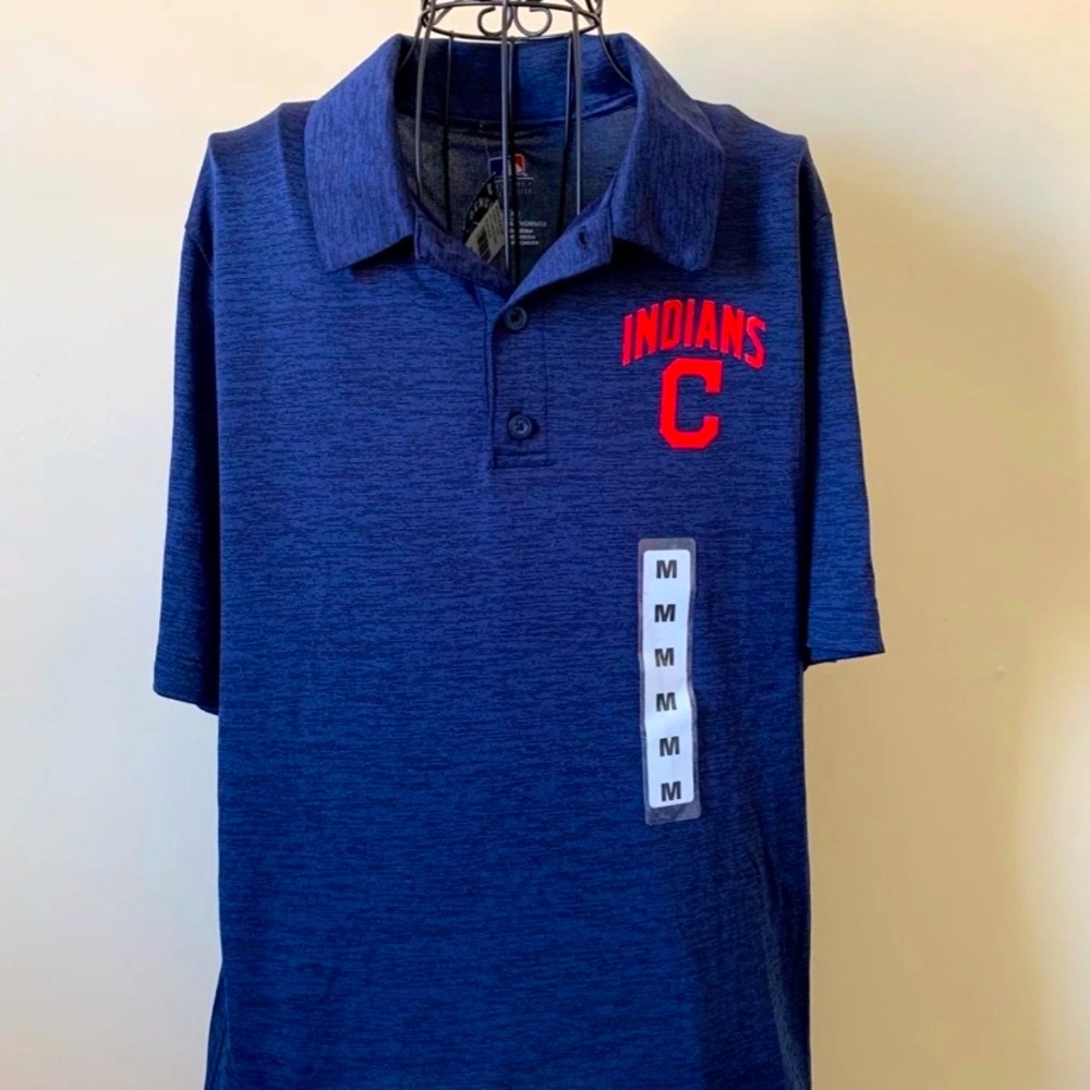 Cleveland “C” Indians Short Sleeve Polo